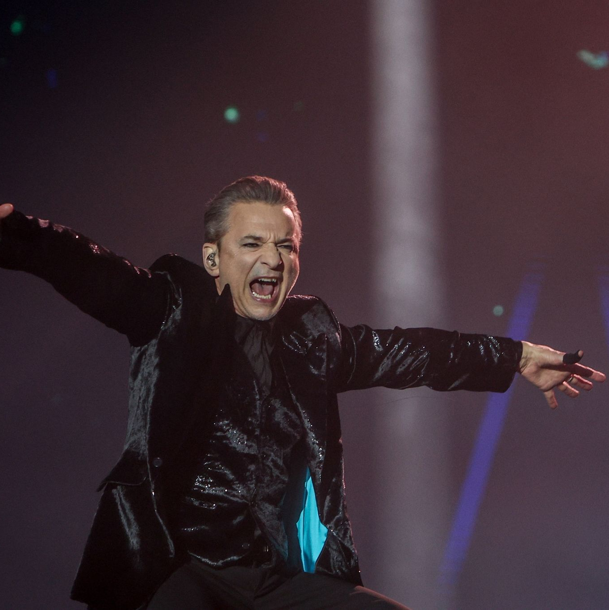 Dave Gahan mit seiner Band Depeche Mode beim Festival Primavera Sound Madrid 2023. - Foto: Ricardo Rubio/EUROPA PRESS/dpa