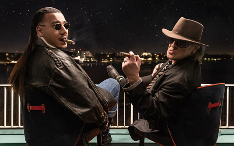«Komet» von Udo Lindenberg und Apache 207 (l) ist ein Superhit. - Foto: Tine Acke/Warner Music/dpa