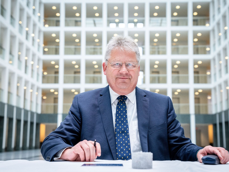Seit 2016 Präsident des Bundesnachrichtendienstes: Bruno Kahl. - Foto: Kay Nietfeld/dpa