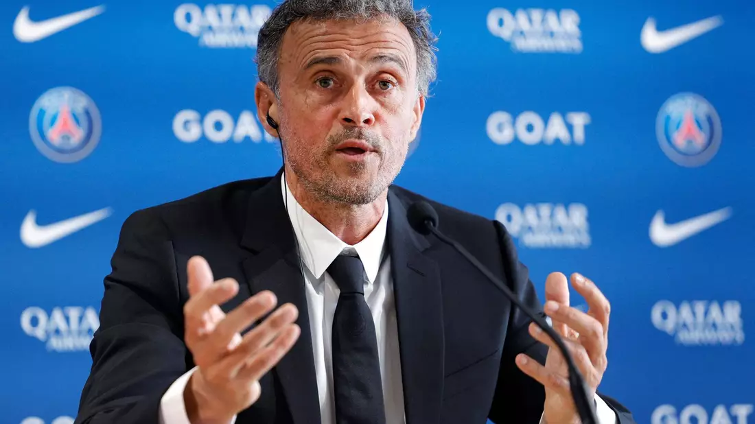 Der neue Trainer von Paris Saint-Germain: Luis Enrique. - Bild: Geoffroy Van Der Hasselt/AFP/dpa