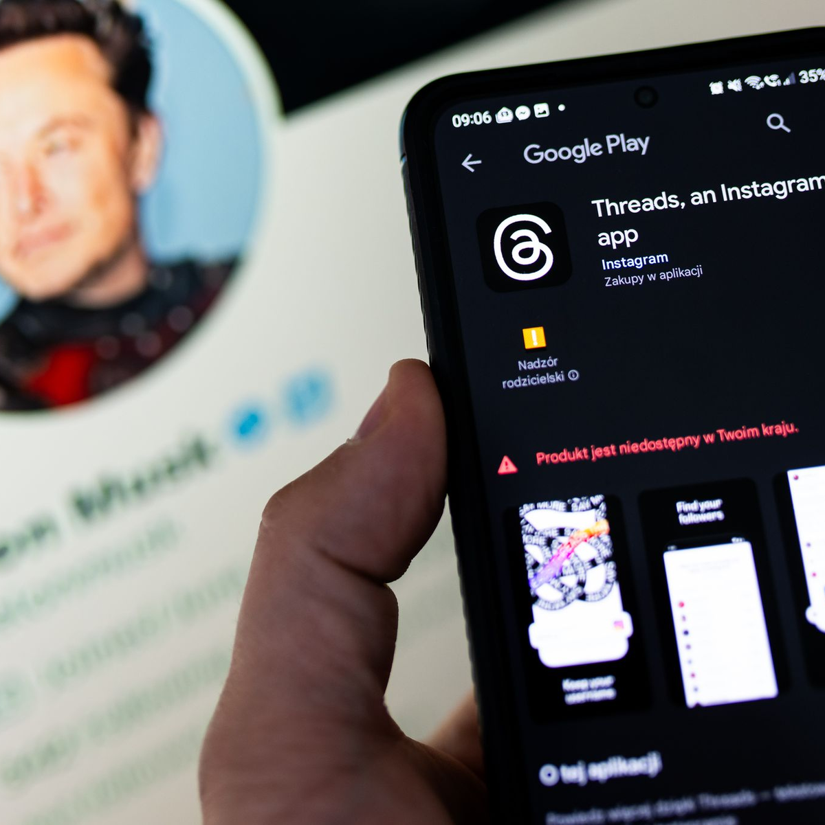 Die neue Threads-App ist schon im Google Playstore zu finden. - Foto: Mateusz Slodkowski/ZUMA Press Wire/dpa