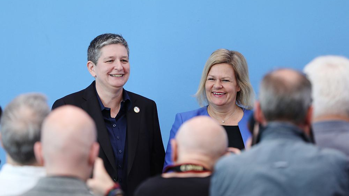 Claudia Plattner und Nancy Faeser am 07.07.2023 - Foto: ?ber dts Nachrichtenagentur