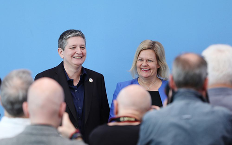 Claudia Plattner und Nancy Faeser am 07.07.2023 - Foto: ?ber dts Nachrichtenagentur