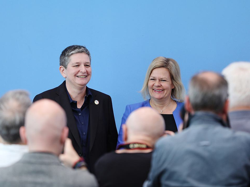 Claudia Plattner und Nancy Faeser am 07.07.2023 - Foto: ?ber dts Nachrichtenagentur