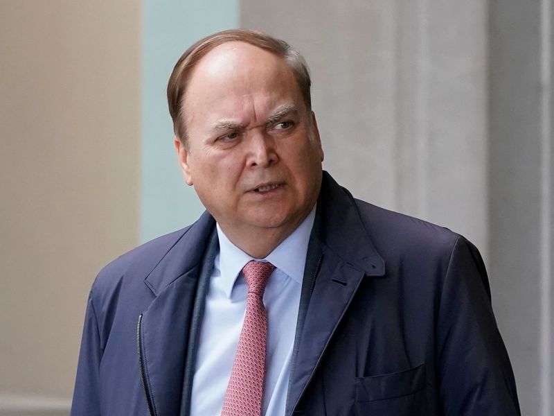 Anatoli Antonow, russischer Botschafter in den USA. - Foto: Patrick Semansky/AP