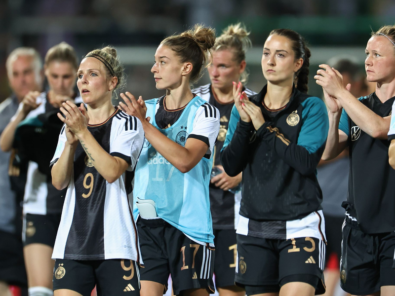 Die deutschen Fußballerinnen konnten sich im letzten Test vor der WM gegen Sambia kein Erfolgserlebnis holen. - Foto: Daniel Karmann/dpa