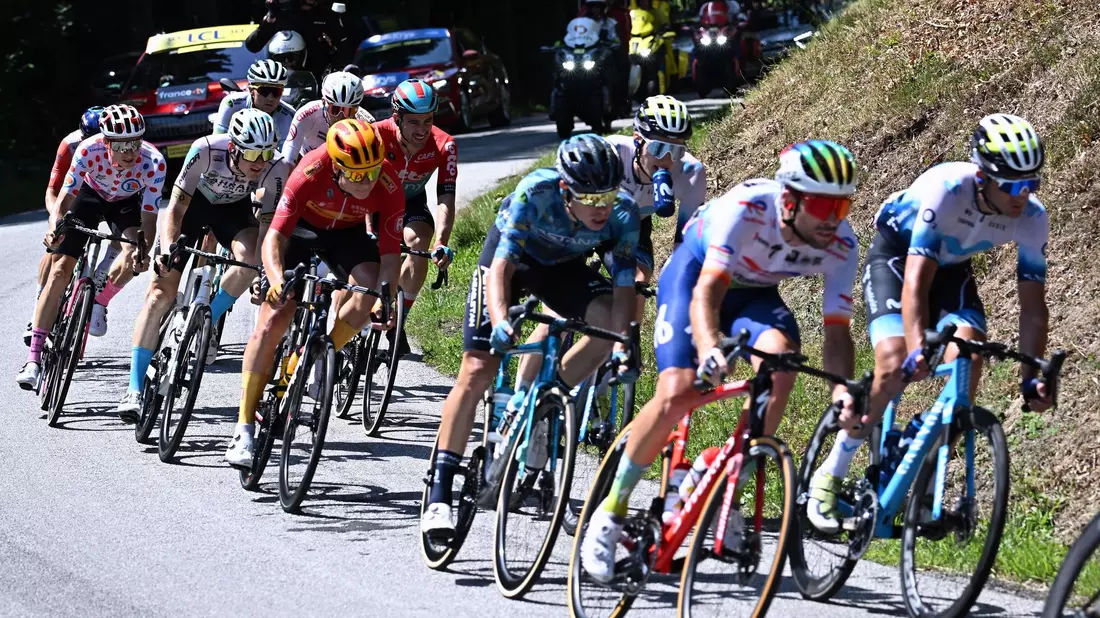 Auf dem Puy de Dome endete die erste Bergankunft der Tour 2023. - Bild: Pete Goding/Belga/dpa