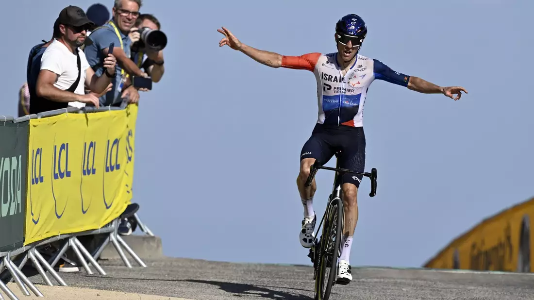 Siegte auf dem Puy de Dome: Michael Woods. - Bild: Dirk Waem/Belga/dpa