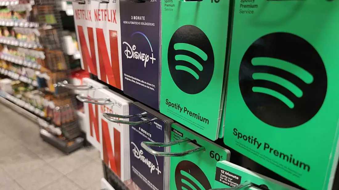 Guthaben-Karten für Streaming-Dienste - Bild: ?ber dts Nachrichtenagentur