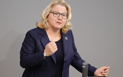 Entwicklungsministerin Svenja Schulze (SPD) möchte sich um die Bevölkerung in der Sahelzone kümmern. - Foto: Kay Nietfeld/dpa