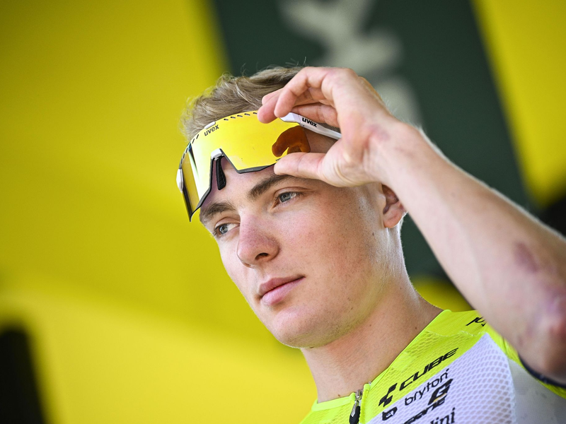 Georg Zimmermann vom Team Intermarche-Circus-Wanty. - Foto: Jasper Jacobs/Belga/dpa