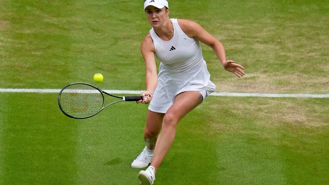 Elina Switolina gewann in London gegen die Weltranglisten-Erste Iga Swiatek. - Bild: Kirsty Wigglesworth/AP/dpa