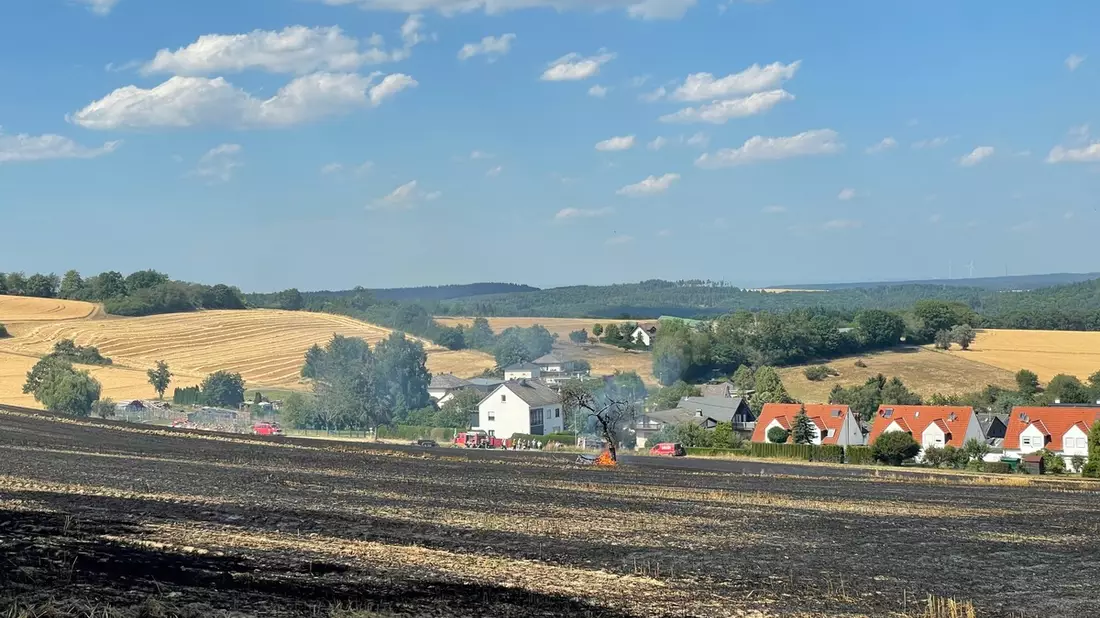 FW Menden: Brand im Gebäude am Grüner Weg - Bild: presseportal.de