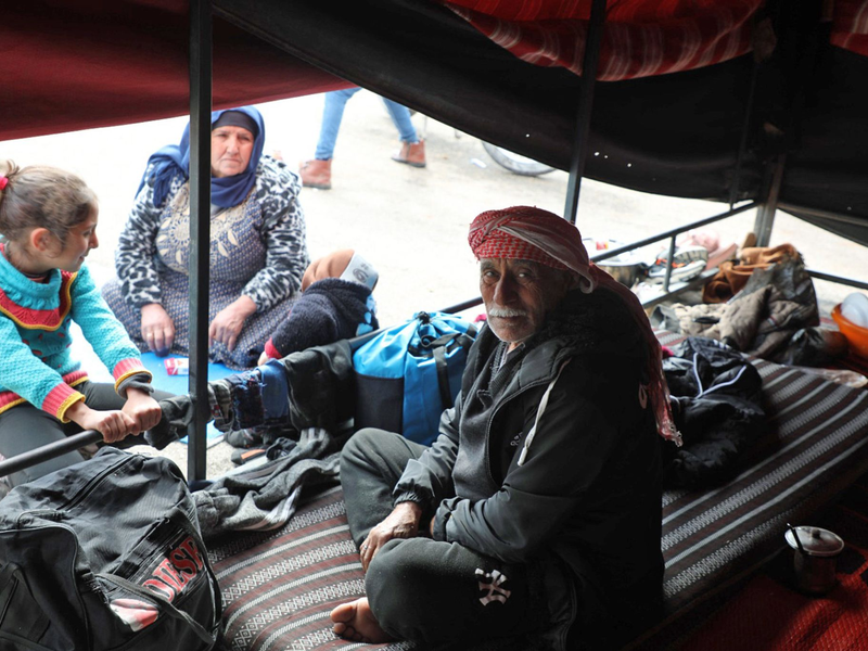 In Teilen Syriens ist ein Leben ohne humanitäre Hilfe schwer vorstellbar. - Foto: AWO Internatiol/Hiro/obs/dpa