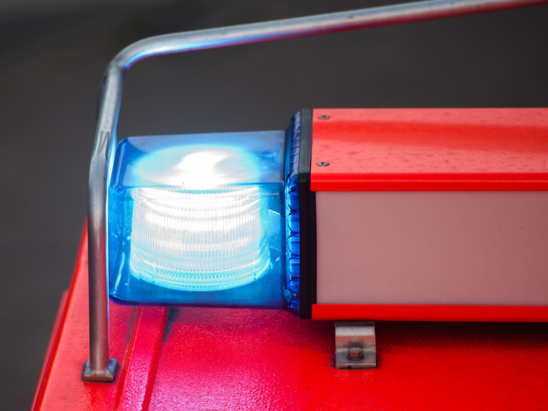 Blaulicht an einer Feuerwache. (Symbolbild) - Foto: picture alliance / dpa