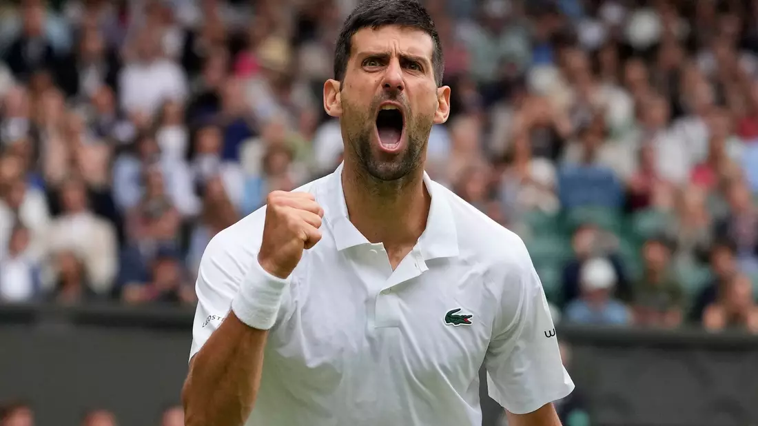 Novak Djokovic ist in sein neuntes Wimbledon-Finale eingezogen. - Bild: Kirsty Wigglesworth/AP/dpa