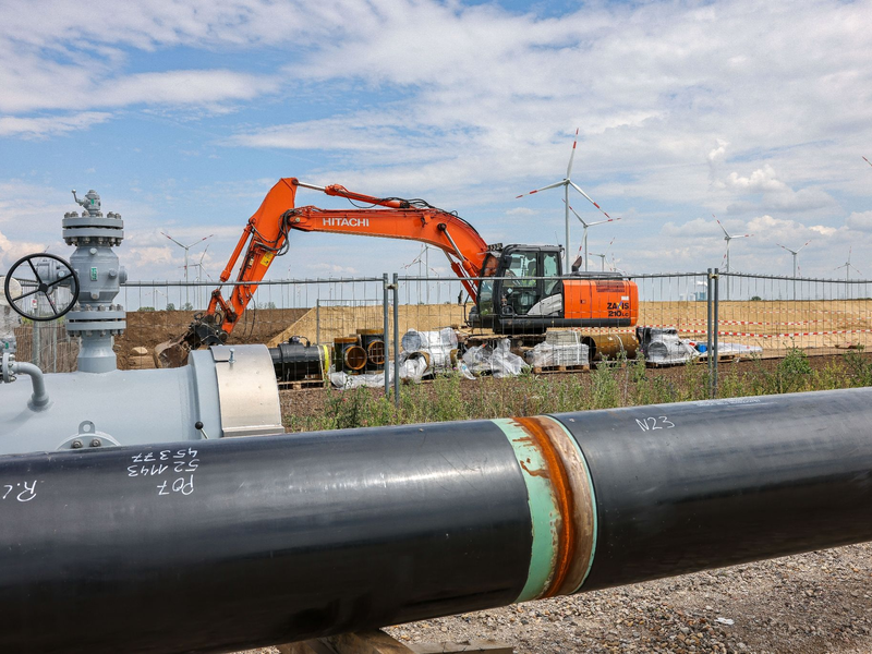 Das Kernnetz soll die wesentliche Grundlage für den Aufbau der Wasserstoff-Transportinfrastruktur sein. - Foto: Jan Woitas/dpa