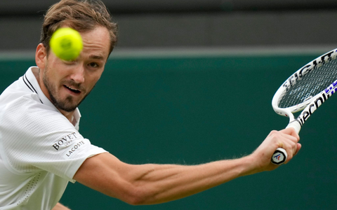 Daniil Medwedew hatte gegen Christopher Eubanks mehr Mühe als erwartet. - Foto: Alastair Grant/AP/dpa