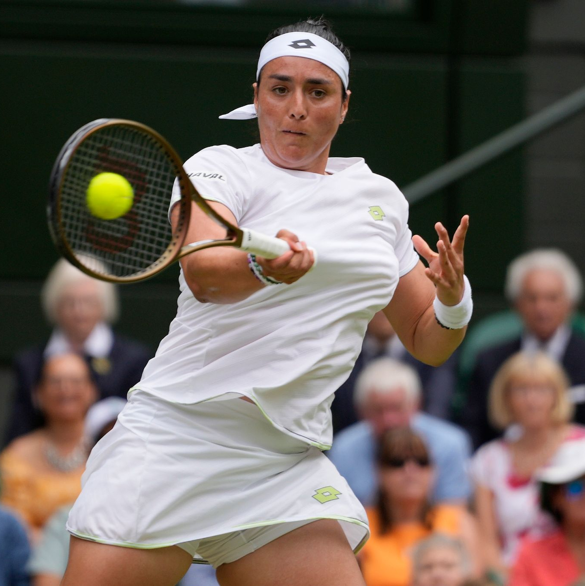 Hat in Wimbledon das Halbfinale erreicht: Ons Jabeur. - Foto: Kirsty Wigglesworth/AP/dpa