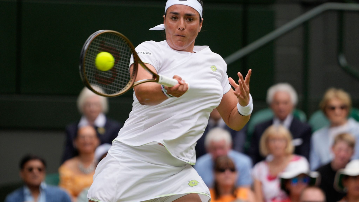 Will in Wimbledon Geschichte schreiben: Ons Jabeur. - Foto: Kirsty Wigglesworth/AP/dpa