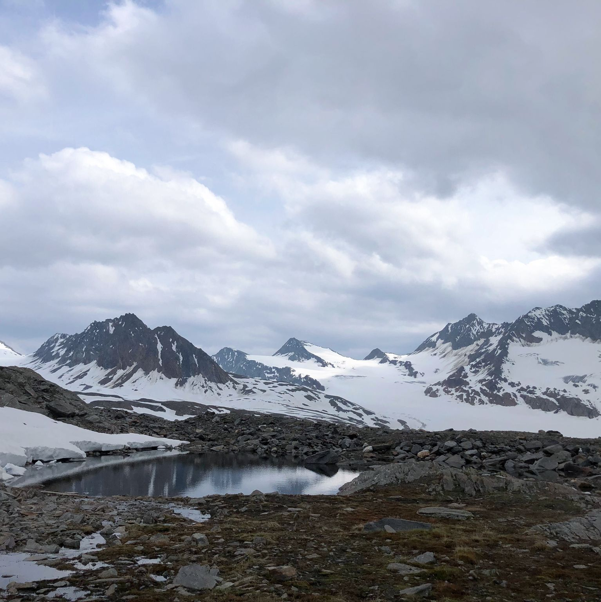 Der Gurgler Ferner in den Ötztaler Alpen in Österreich. - Foto: Ute Wessels/dpa