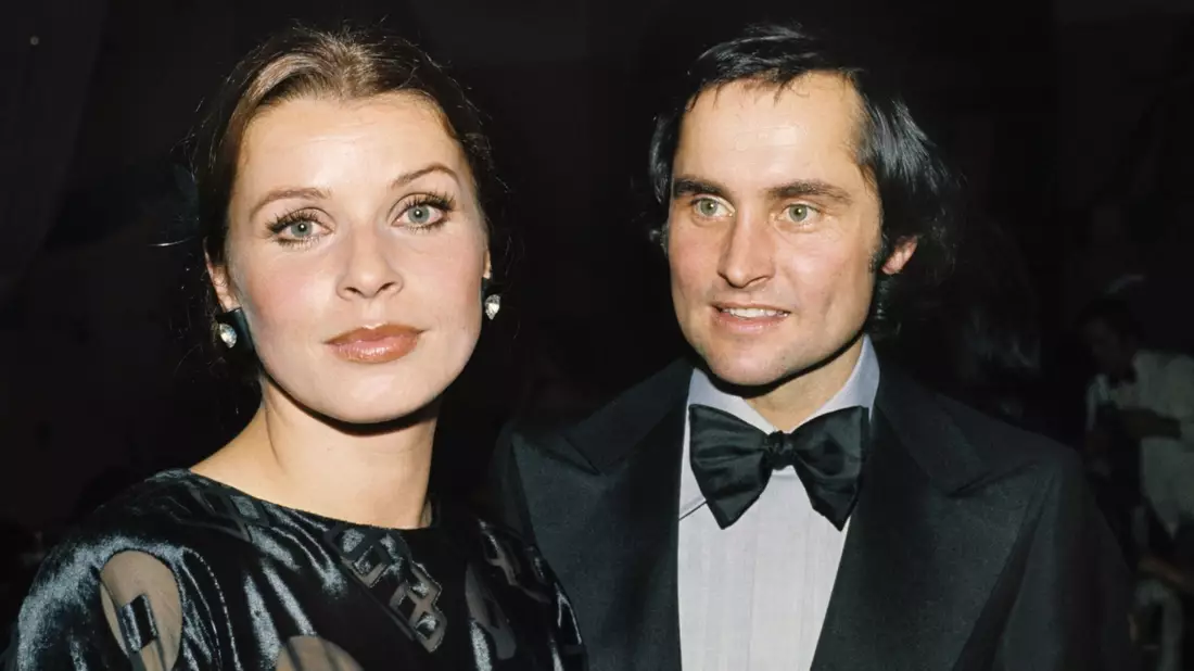 Senta Berger und Michael Verhoeven 1974 in München. - Bild: Georg Göbel/dpa