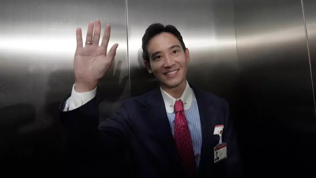 Pita Limjaroenrat will neuer Ministerpräsident in Thailand werden. - Bild: Sakchai Lalit/AP/dpa