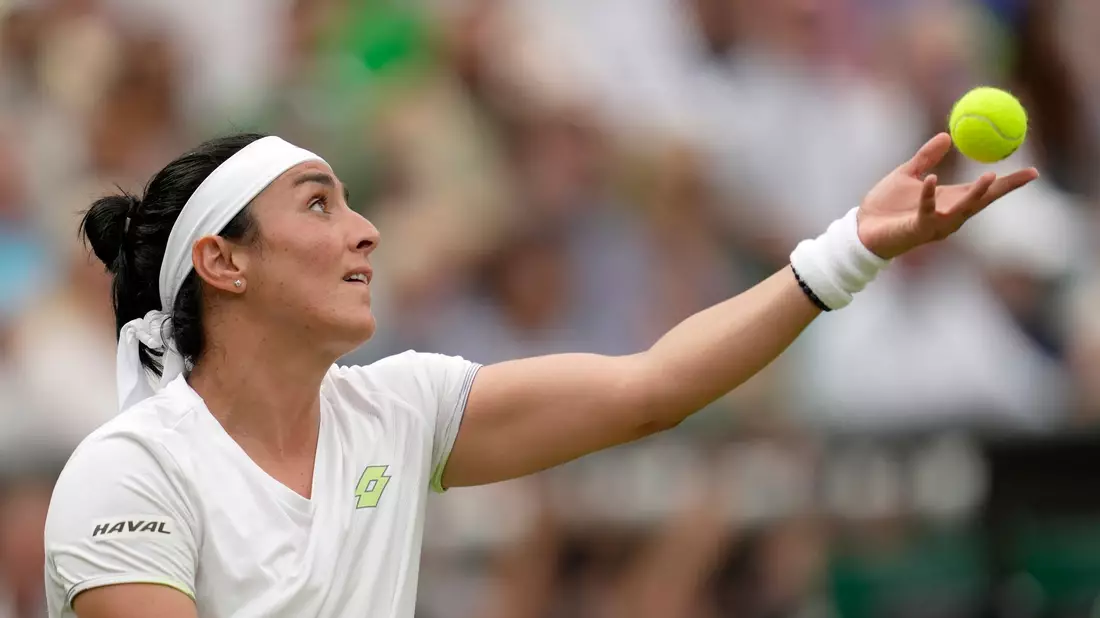 Ons Jabeur gewann ihr Halbfinale gegen Aryna Sabalenka. - Bild: Kin Cheung/AP/dpa