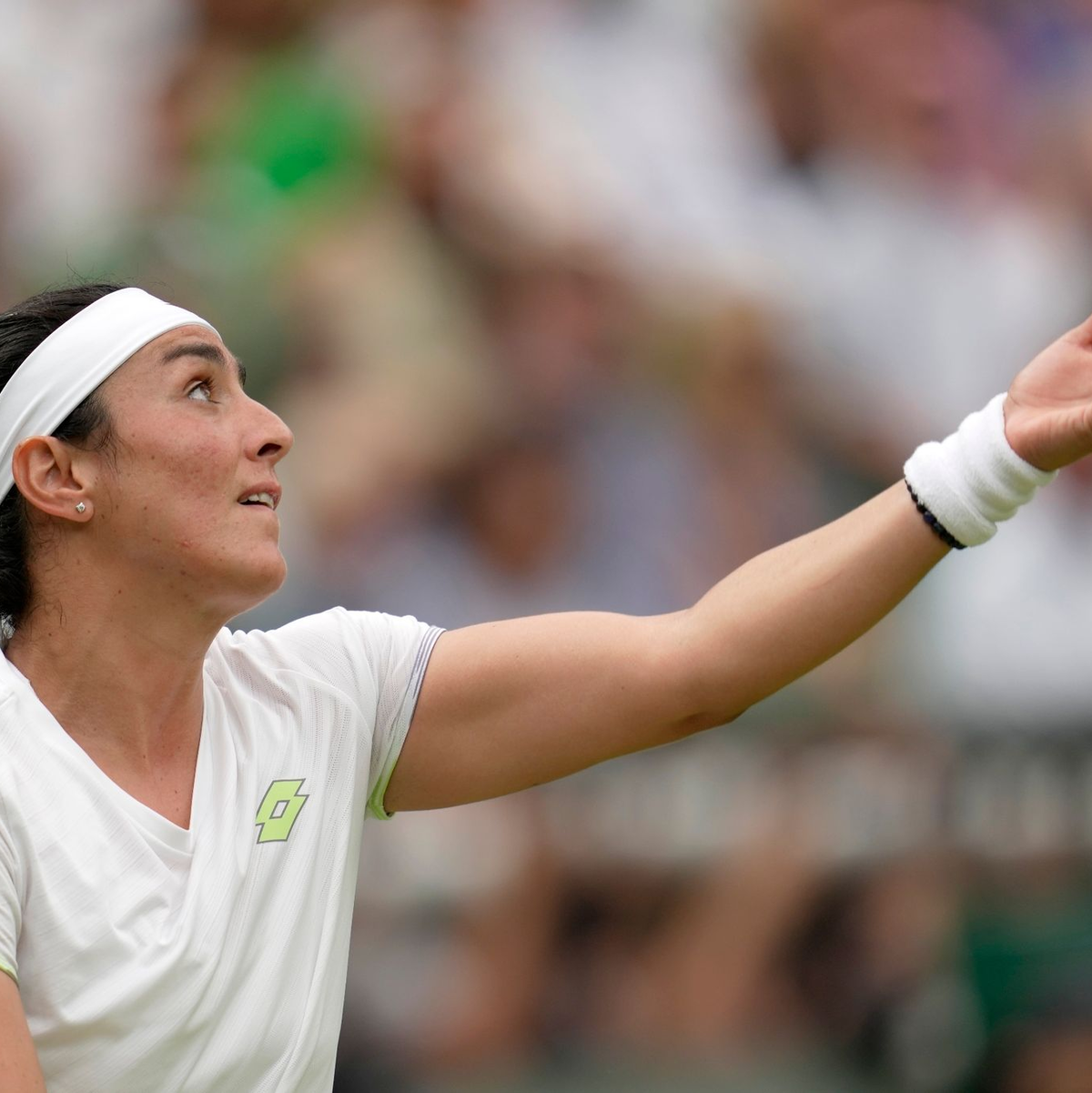 Ons Jabeur gewann ihr Halbfinale gegen Aryna Sabalenka. - Foto: Kin Cheung/AP/dpa