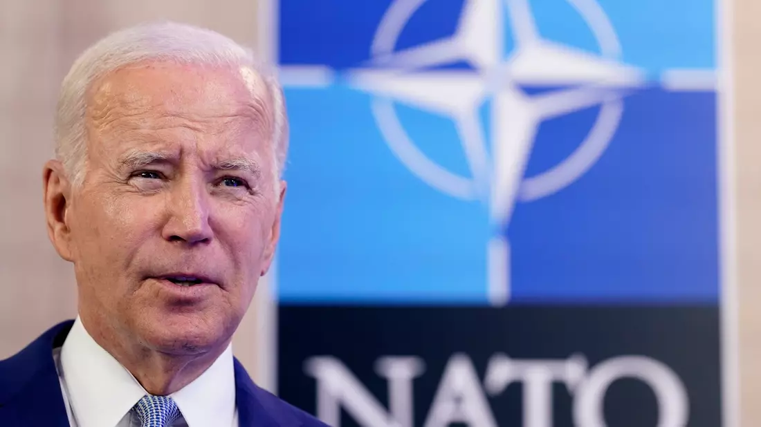 US-Präsident Joe Biden beim Nato-Gipfel in Vilnius. - Bild: Susan Walsh/AP/dpa