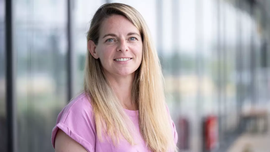 Nia Künzer ist neue DFB-Sportdirektorin. - Bild: Sebastian Gollnow/dpa