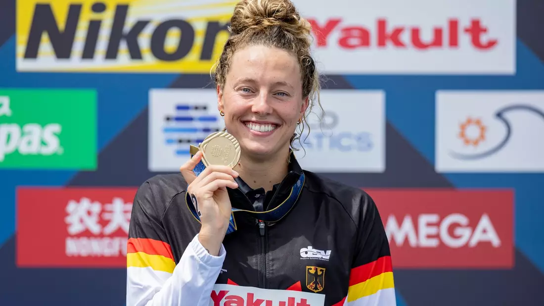 Kam bei der Schwimm-WM über zehn Kilometer nur auf den 20. Platz: Leonie Beck. - Bild: Jo Kleindl/DSV/dpa