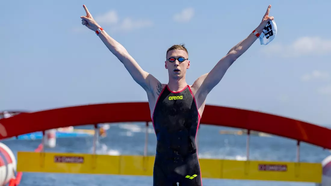 Schied im Vorlauf über 800 Meter überraschend aus: Florian Wellbrock. - Bild: Jo Kleindl/DSV/dpa