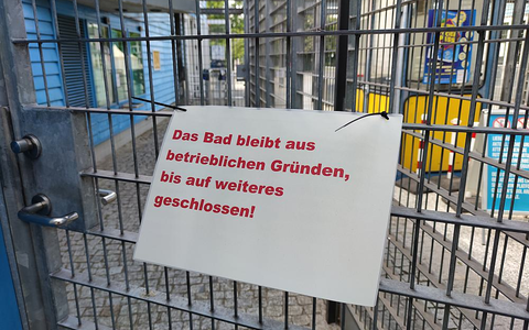 Columbiabad am 13.07.2023 - Foto: ?ber dts Nachrichtenagentur