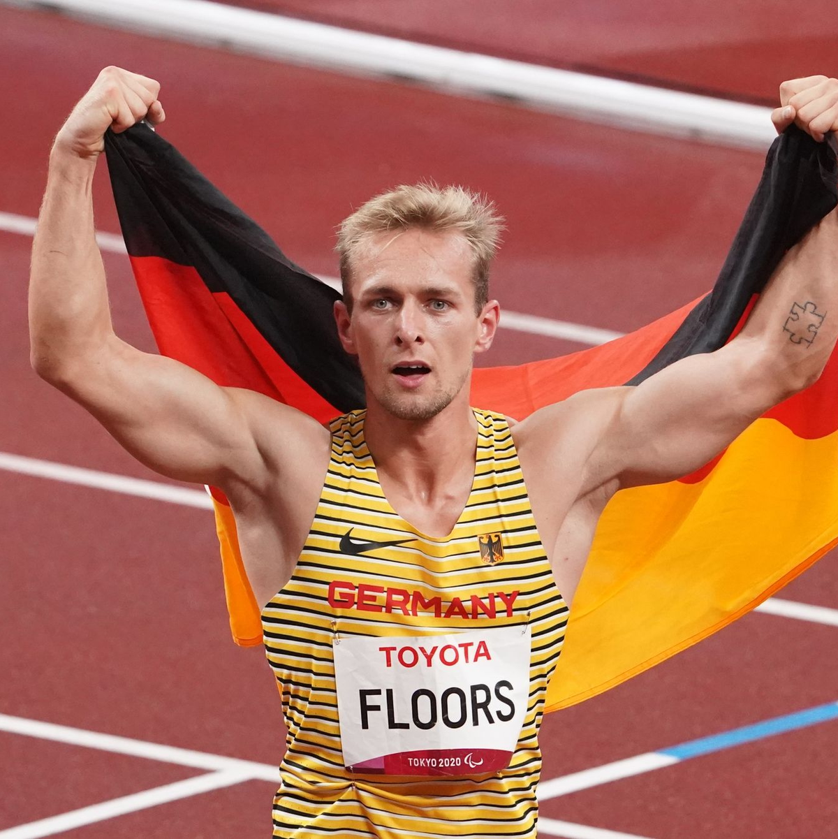Johannes Floors holte auch bei der WM Gold über 400 Meter. - Foto: Marcus Brandt/dpa/Archivbild