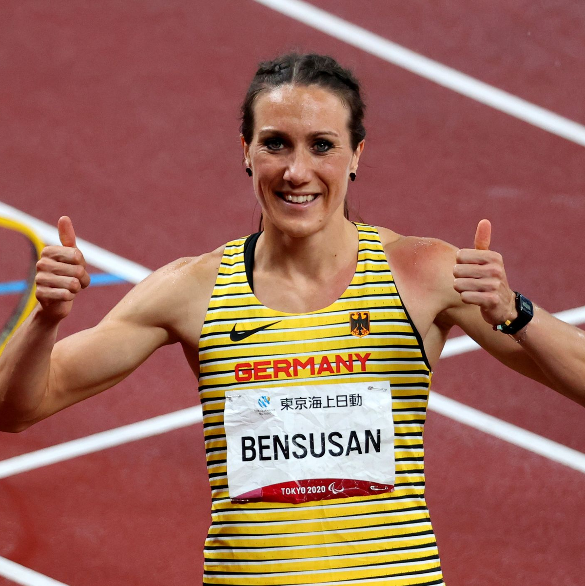 Irmgard Bensusan gewann bei der Para-WM in Paris Gold über 200 Meter. - Foto: Karl-Josef Hildenbrand/dpa/Archivbild