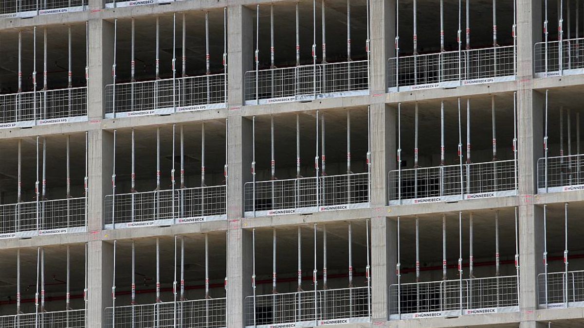 Hochhaus-Baustelle im Juli 2023 - Foto: ?ber dts Nachrichtenagentur