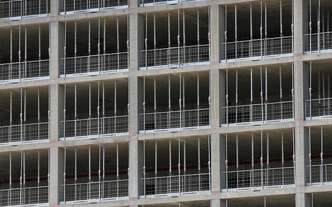 Hochhaus-Baustelle im Juli 2023 - Foto: ?ber dts Nachrichtenagentur