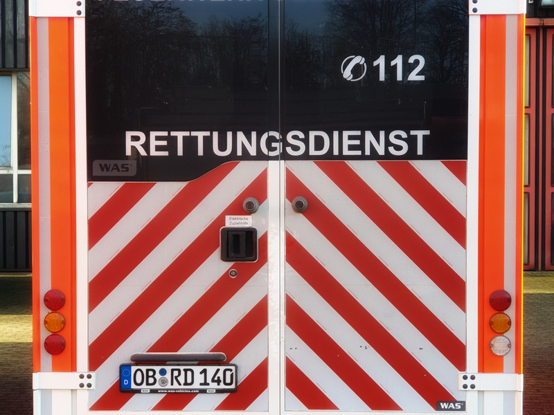 FW-OB: Verkehrsunfall mit sechs Verletzten auf der Osterfelder Straße - Foto: presseportal.de