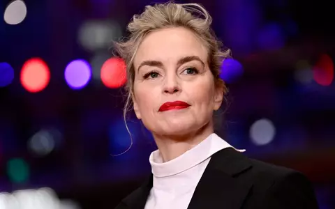 Schauspielerin Nina Hoss bei der Premiere des Films  «Tár» in Berlin. - Foto: Fabian Sommer/dpa
