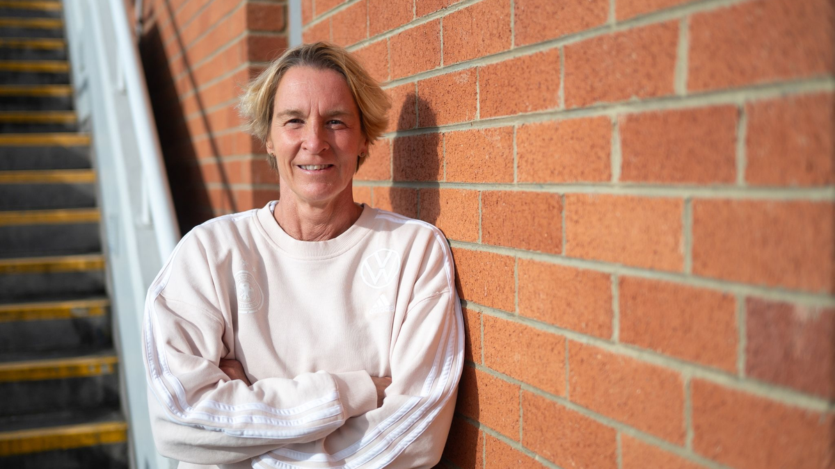 Martina Voss-Tecklenburg: Ihr Ziel ist der Titel. - Foto: Sebastian Christoph Gollnow/dpa