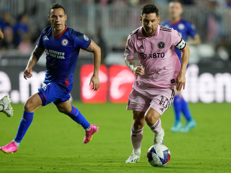 Traf bei seinem ersten Einsatz für Inter Miami: Lionel Messi. - Foto: Lynne Sladky/AP/dpa