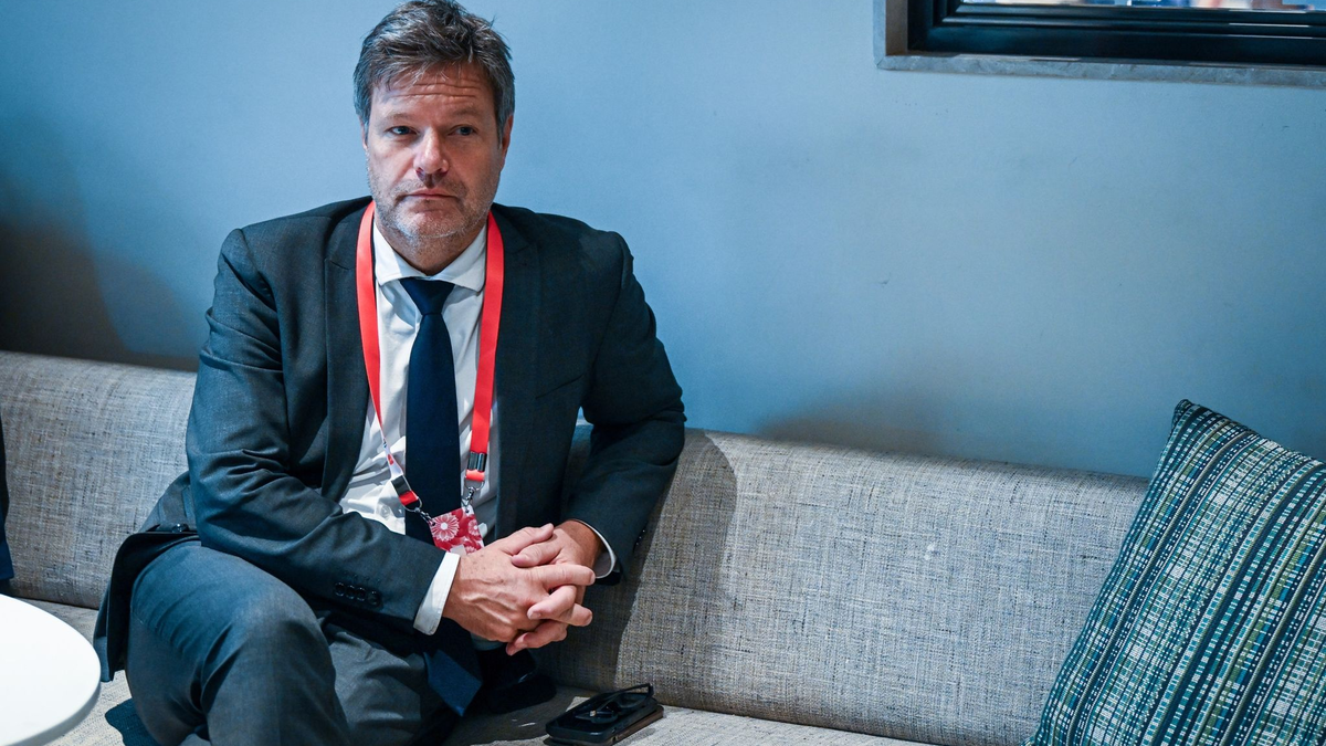 Bundeswirtschaftsminister Robert Habeck sprach im indischen Goa über die Energiesicherheit. - Foto: Britta Pedersen/dpa