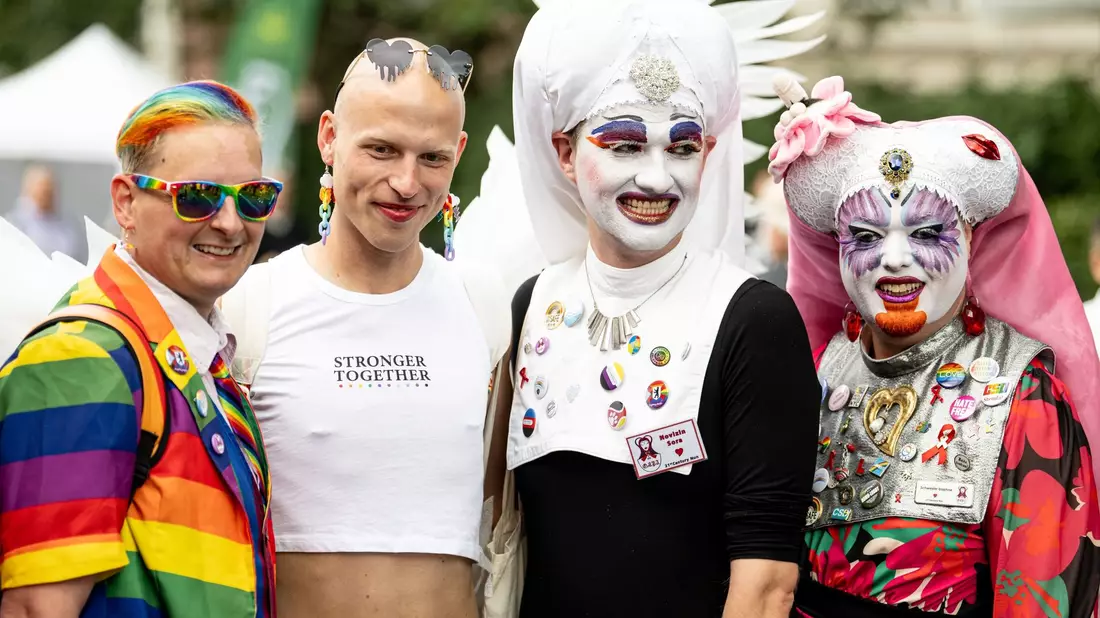 Der Berliner CSD ist eine der größten LGBTIQ-Veranstaltungen in Europa. - Bild: Fabian Sommer/dpa