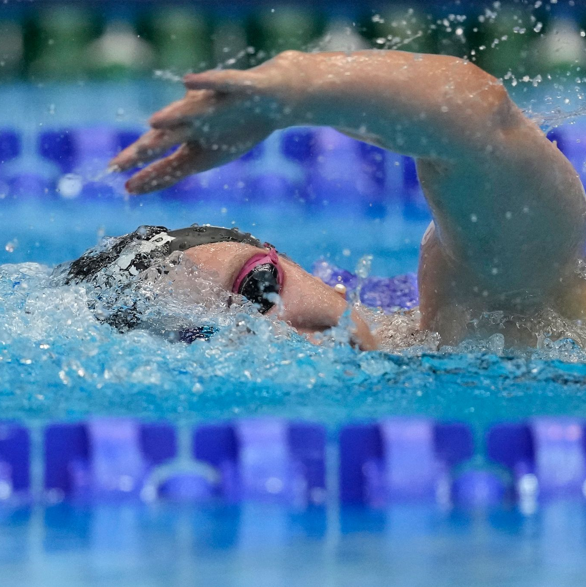 Isabel Gose holte über 1500 Meter Freistil WM-Bronze. - Foto: Lee Jin-man/AP