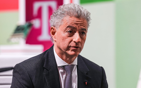 Der Geschäftsführer von T-Systems: Adel Al-Saleh. - Foto: Oliver Berg/dpa