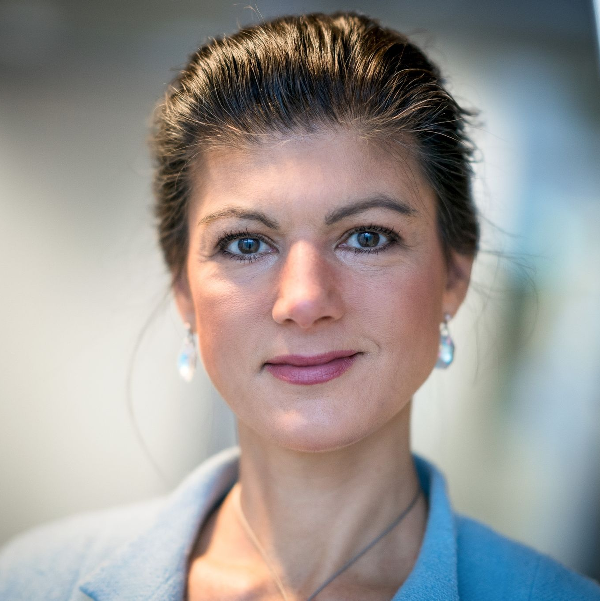 Sahra Wagenknecht, Fraktionsvorsitzende von Die Linke im Bundestag, aufgenommen bei einem dpa-Interview. - Foto: Sina Schuldt/dpa
