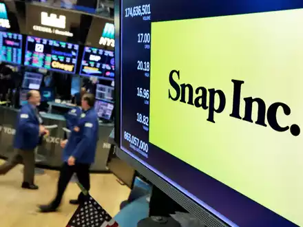 Snap macht die wirtschaftliche Unsicherheit nach dem Zoll-Rundumschlag von Donald Trump zu schaffen. (Archivbild) - Foto: Richard Drew/AP/dpa