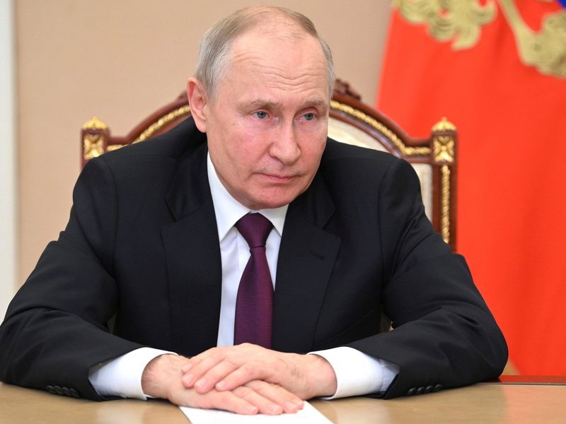 Putin wertet einen möglichen ukrainischen Einsatz westlicher Präzisionswaffen tief im russischen Gebiet als Nato-Kriegsbeteiligung. - Foto: Alexander Kazakov/Pool Sputnik Kremlin/AP/dpa