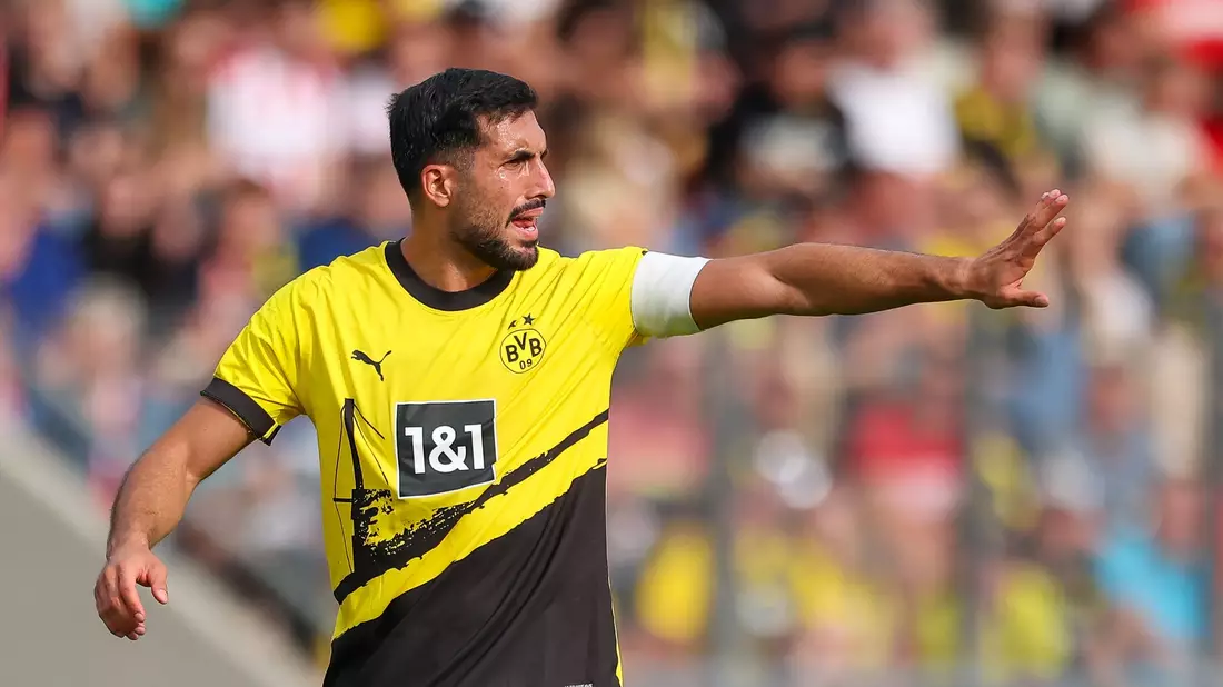 Ist neuer Kapitän bei Borussia Dortmund: Emre Can. - Bild: Jan Woitas/dpa